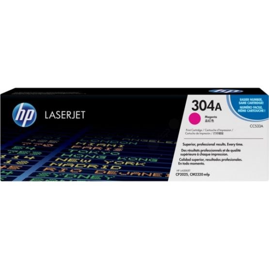 Magenta lasertoner - HP CC533A - 2.800 sider