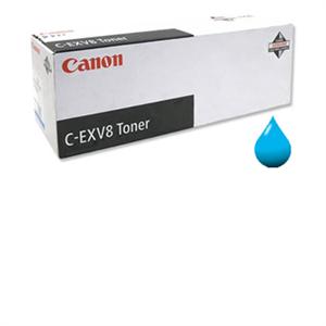 Cyan lasertoner C-EXV8 - Canon - 25.000 sider.