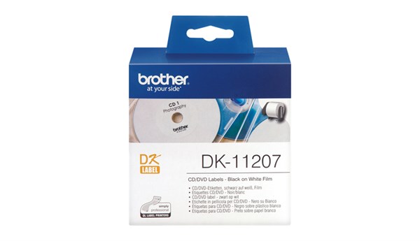 Brother CD/DVD label  (58ø) 100 stk.