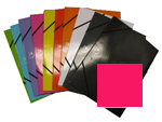 A4 PINK Elastikmappe Pap