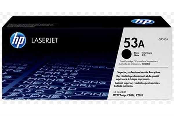 Sort lasertoner - HP nr.53 A - 3.000 sider