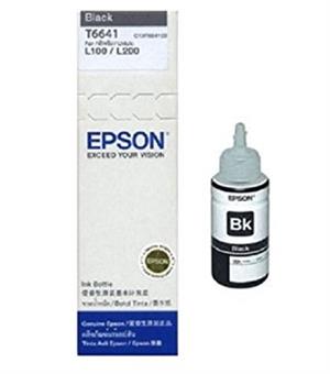 Sort blæk - Epson T6641 - 70 ml.