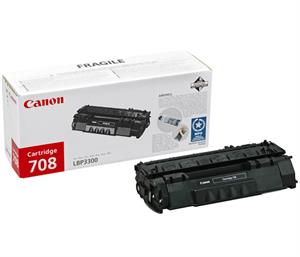 Sort lasertoner 708BK - Canon - 2.500 sider.