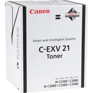 Sort lasertoner - Canon C-EXV21 - 26.000 sider.