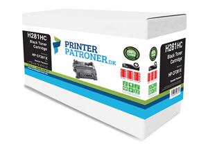 Sort lasertoner - HP nr.81X - 25.000 sider