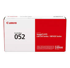 Sort lasertoner CRG-052 - Canon - 3.100 sider.