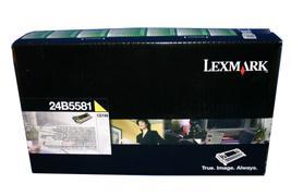 Gul lasertoner - Lexmark 24B5581 - 12.000 sider