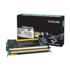 Gul lasertoner - Lexmark 24B5703 - 10.000 sider