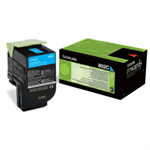 Cyan lasertoner  Lexmark 24B6008