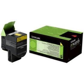 Gul lasertoner - Lexmark 24B6010 - 3.000 sider