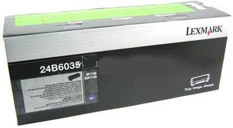 Sort lasertoner - Lexmark 24B6035 - 16.000 sider