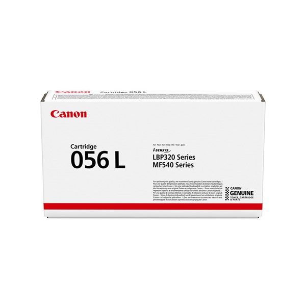 Sort lasertoner - Canon 056L - 5100 sider.