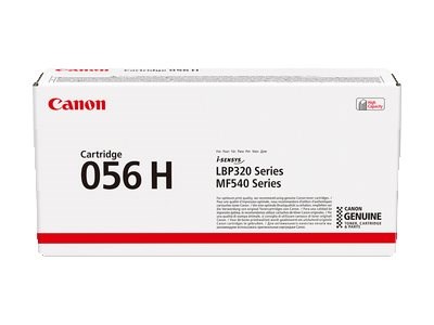 Sort lasertoner - Canon 056H - 21.000 sider.