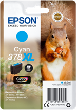 Cyan blækpatron 378XL til Epson