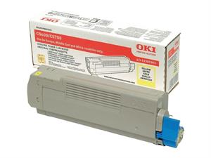 Gul lasertoner C56/57 - OKI - 2.000 sider