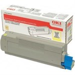 Gul lasertoner C612 - OKI - 6.000 sider