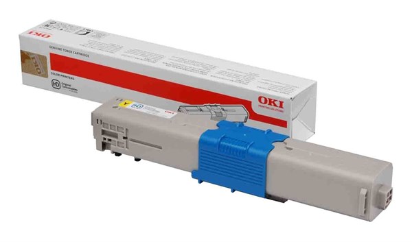 Gul lasertoner - OKI C332 - 3.500 sider