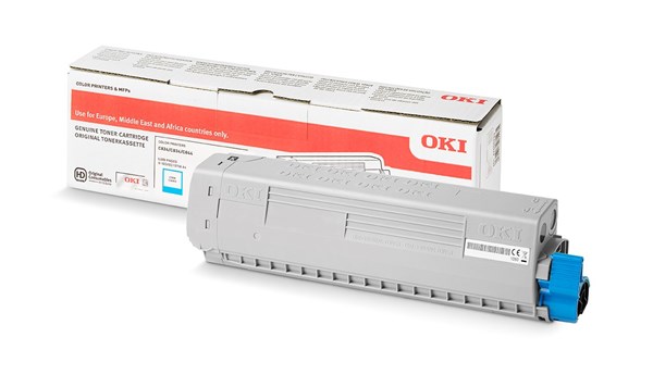 Cyan lasertoner - OKI - 5.000 sider