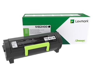 Sort lasertoner - Lexmark 51B2H00 - 8.500 sider