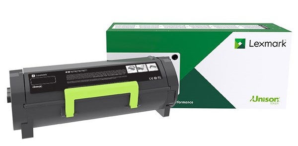 Sort lasertoner - Lexmark 58D2H00 - 15.000 sider