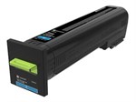 72K2XCE cyan lasertoner Lexmark Original