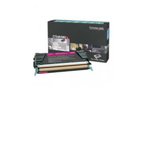 Magenta lasertoner - Lexmark C734 - 6.000 sider