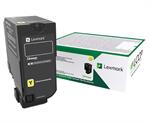 Gul lasertoner 827Y til Lexmark 