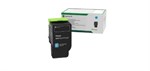 Cyan lasertoner - Lexmark 78C20C0 original