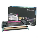 Magenta lasertoner til Lexmark C736