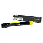 Gul lasertoner - Lexmark C950