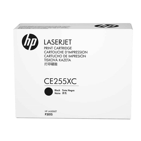 Sort lasertoner - HP nr.255 XC - 12.500 sider