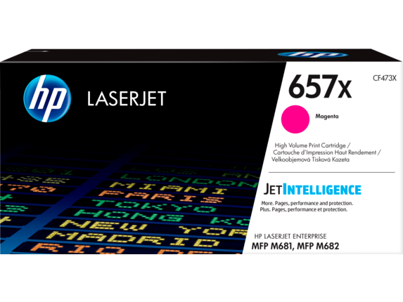 Magenta lasertoner Nr.657X - HP - 23.000 sider