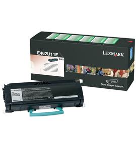 Sort lasertoner - Lexmark E462U11E - 18.000 sider