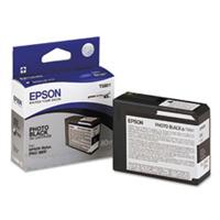 Photo sort blækpatron 5801 - Epson - 80ml.