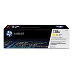 Gul lasertoner original - HP nr.128A