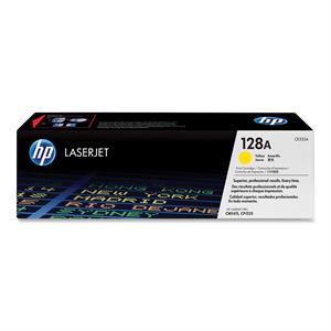 Gul lasertoner - HP nr.128A - 1.300 sider