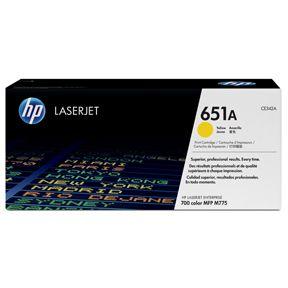 Gul lasertoner - HP 651A - 16.000 sider