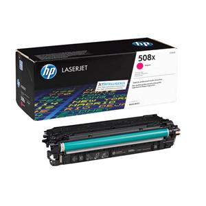 Magenta lasertoner - HP nr.508X - 9.500 sider