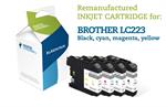 LC223VALBP blæk til Brother Printer sæt