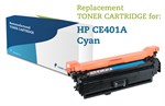 CE401A HP cyan Lasertoner kompatibel