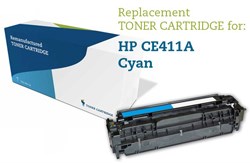 Cyan lasertoner - HP 305A - 2.600 sider