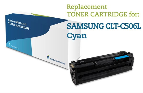 Cyan lasertoner C506L - Samsung - 3.500 sider