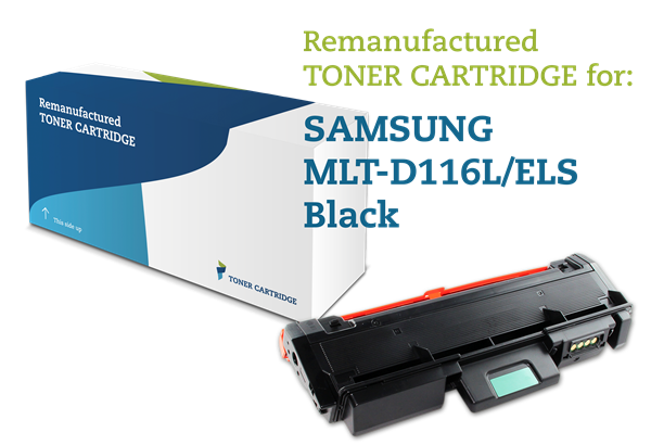 Lasertoner - Samsung MLT-D116L - 3.000 sider.