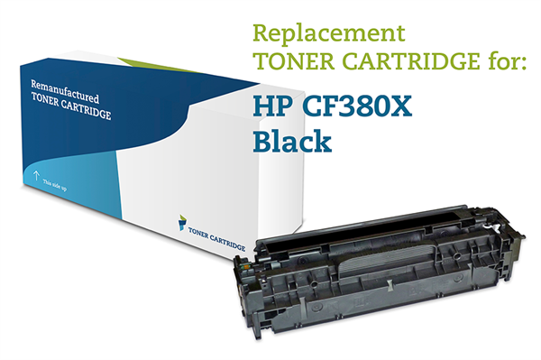 Sort lasertoner - HP nr.312X - 4.400 sider