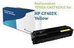 CF402X gul Lasertoner kompatibel HP serie 201X