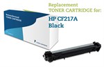 Sort miljø toner til HP  - CF217A