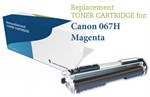 Magenta lasertoner - Kompatibel - 067H XL M - Canon - 2.350 sider.