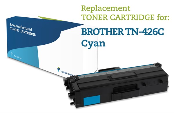 Cyan lasertoner TN-426C - Brother - 6.500 sider.