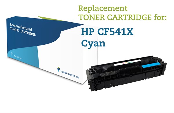 Cyan lasertoner - HP nr.203 X - 2.500 sider