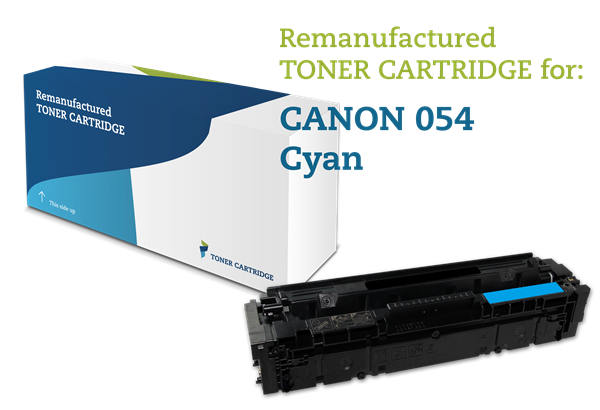 Cyan lasertoner CRG-054 - Canon - 1.200 sider.